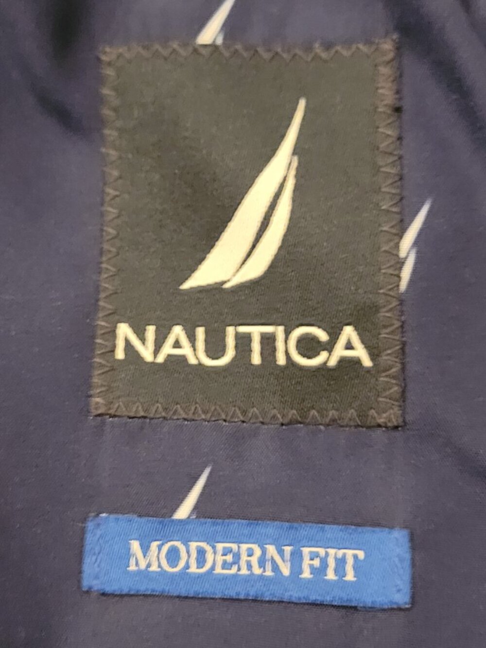 Nautica Classic Blue Blazer with Gold Buttons - 44R - Picture 2 of 3